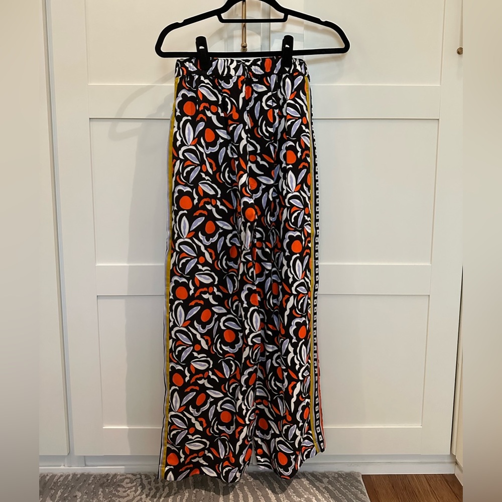 Anthropologie floral print pant